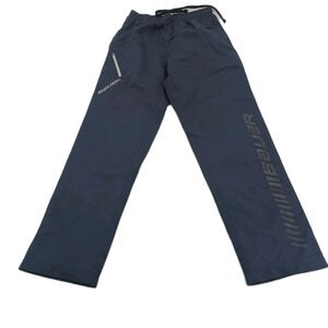 Bauer Supreme Lightweight Hockey Warm Up Pants Mens XL Navy Blue‎ Athletic Track